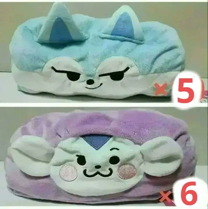 wdzy ティッシュ ボックス カバー 3種 14点セット