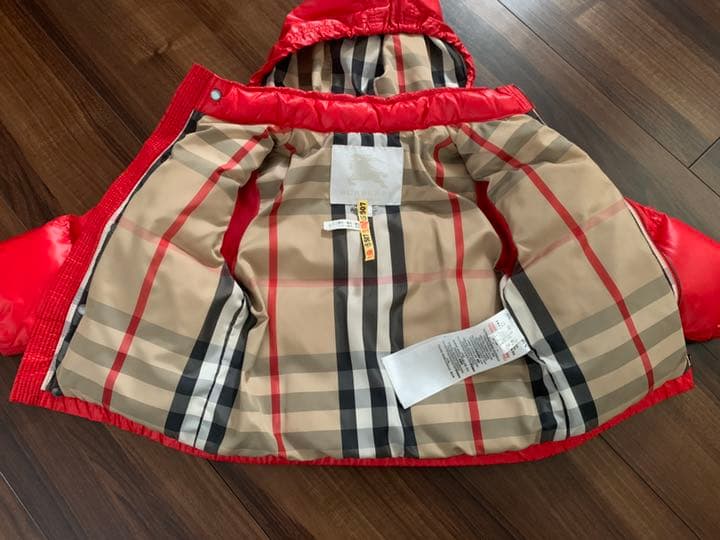 バーバリーダウンジャケット キッズ 2Y