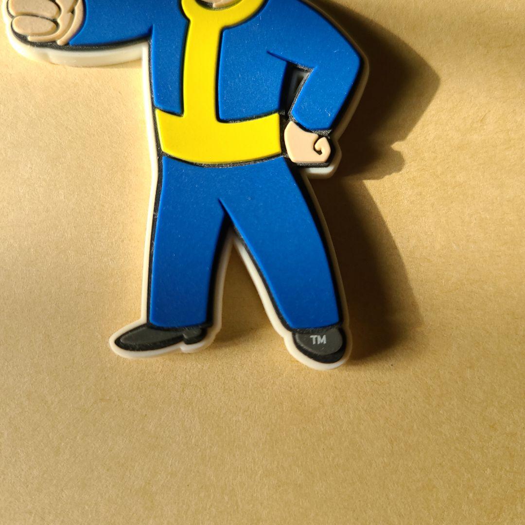 フォールアウト　fallout　Vault Boy ラバーキーホルダー