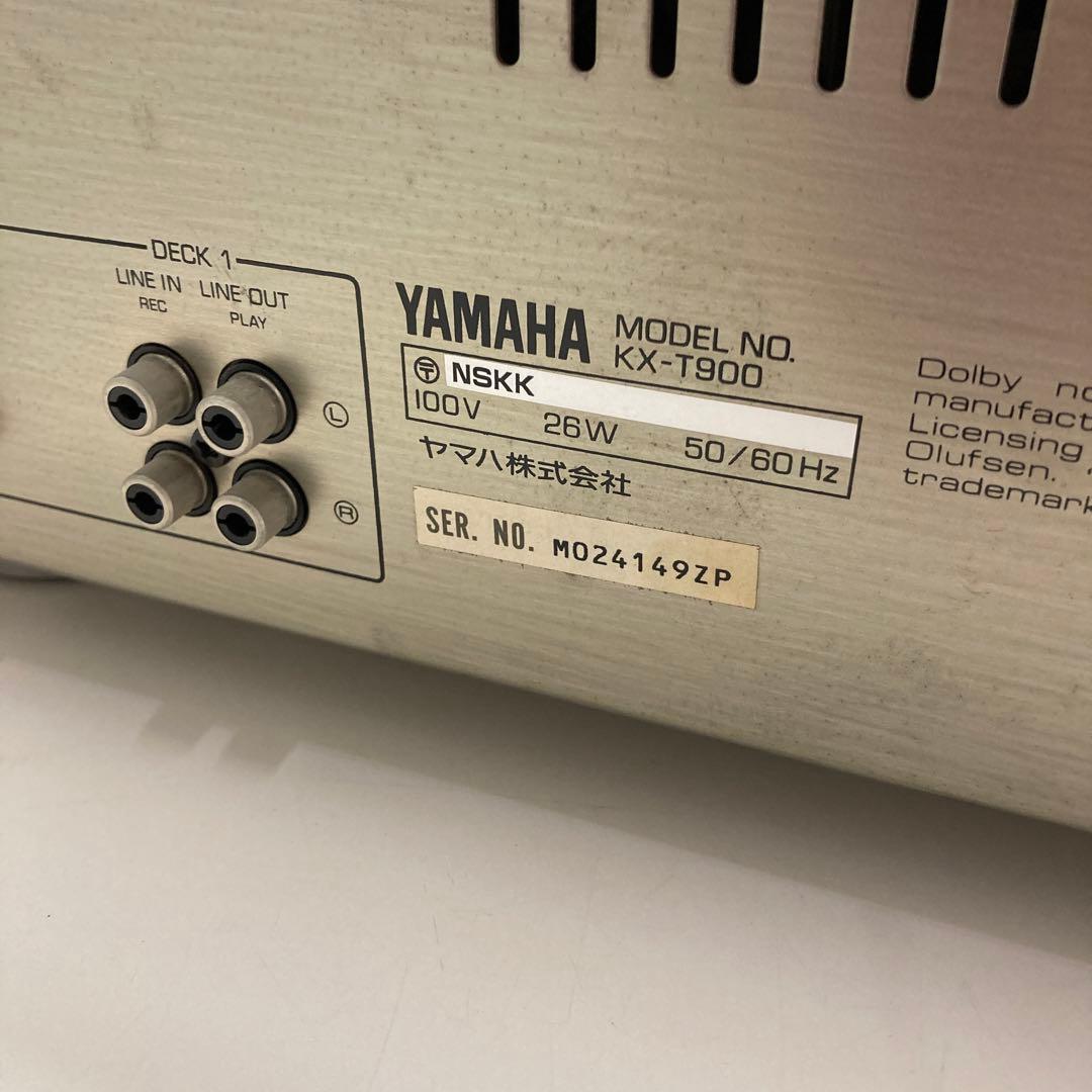 YAMAHA KT-T900 ダブルカセットデッキ