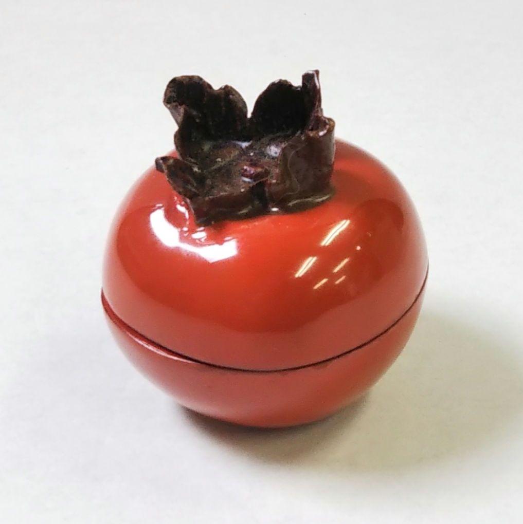 茶道具 香合 柿 畦地多喜翁 新品
