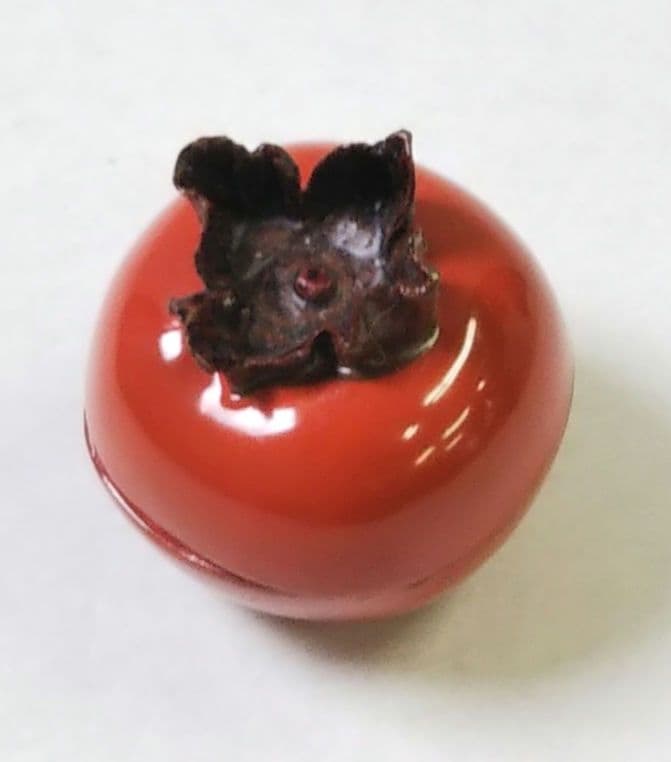 茶道具 香合 柿 畦地多喜翁 新品