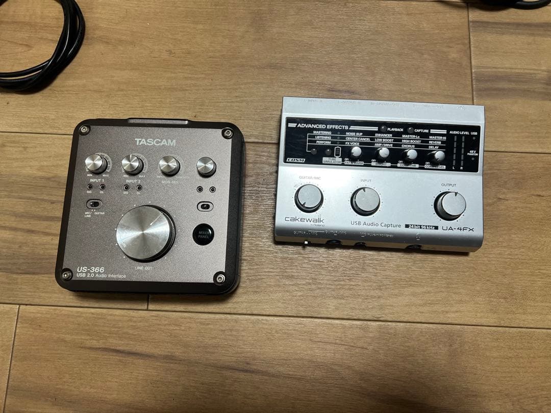 DTM・DAW TASCAM US-366. RODE NT1-A.YAMAHA MSP3