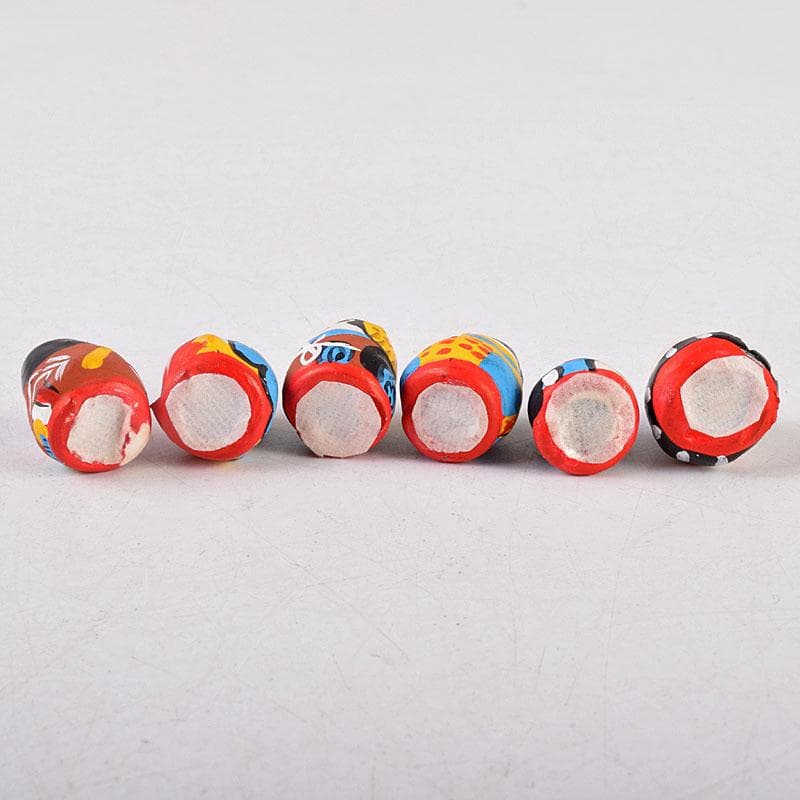 春日部張子　五十嵐健二作　歌舞伎十八番　張子起上り小法師　共箱　C　R8946