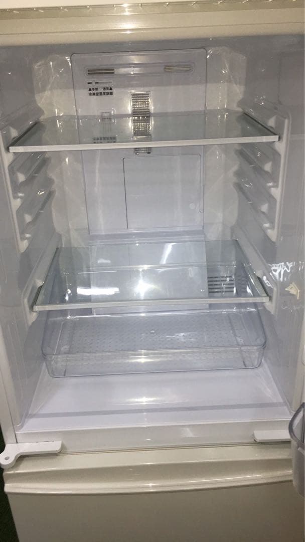 SHARP SJ-D14B-W 137L 2016年製　2ドア冷蔵庫
