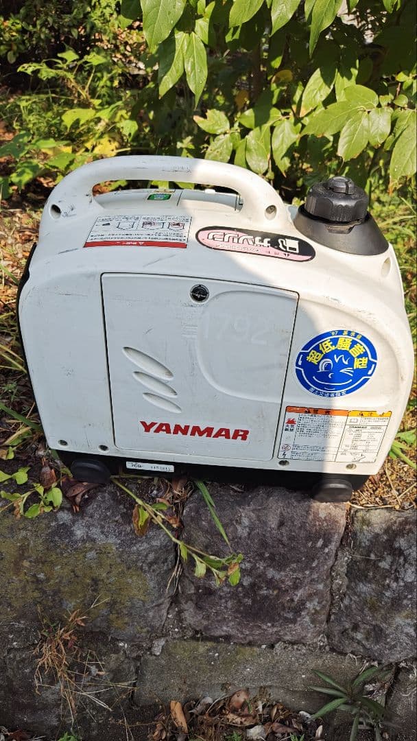 村*兄様 送料込YANMAR G900IS 発電機インバーター発電機エンジン始動