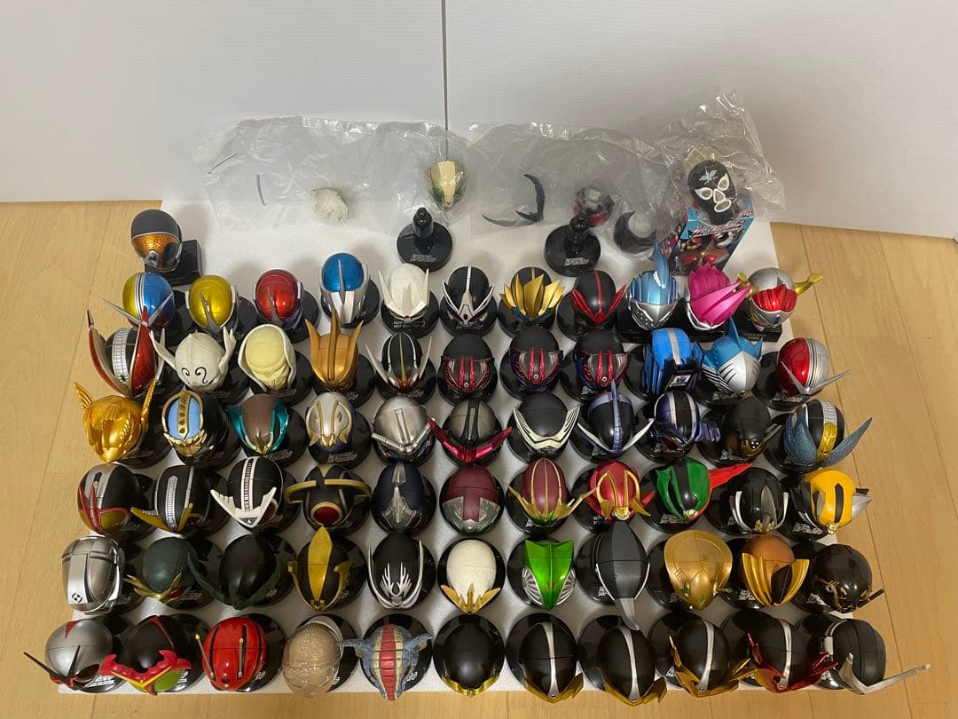 仮面ライダー マスクドコレクション　70体　セット