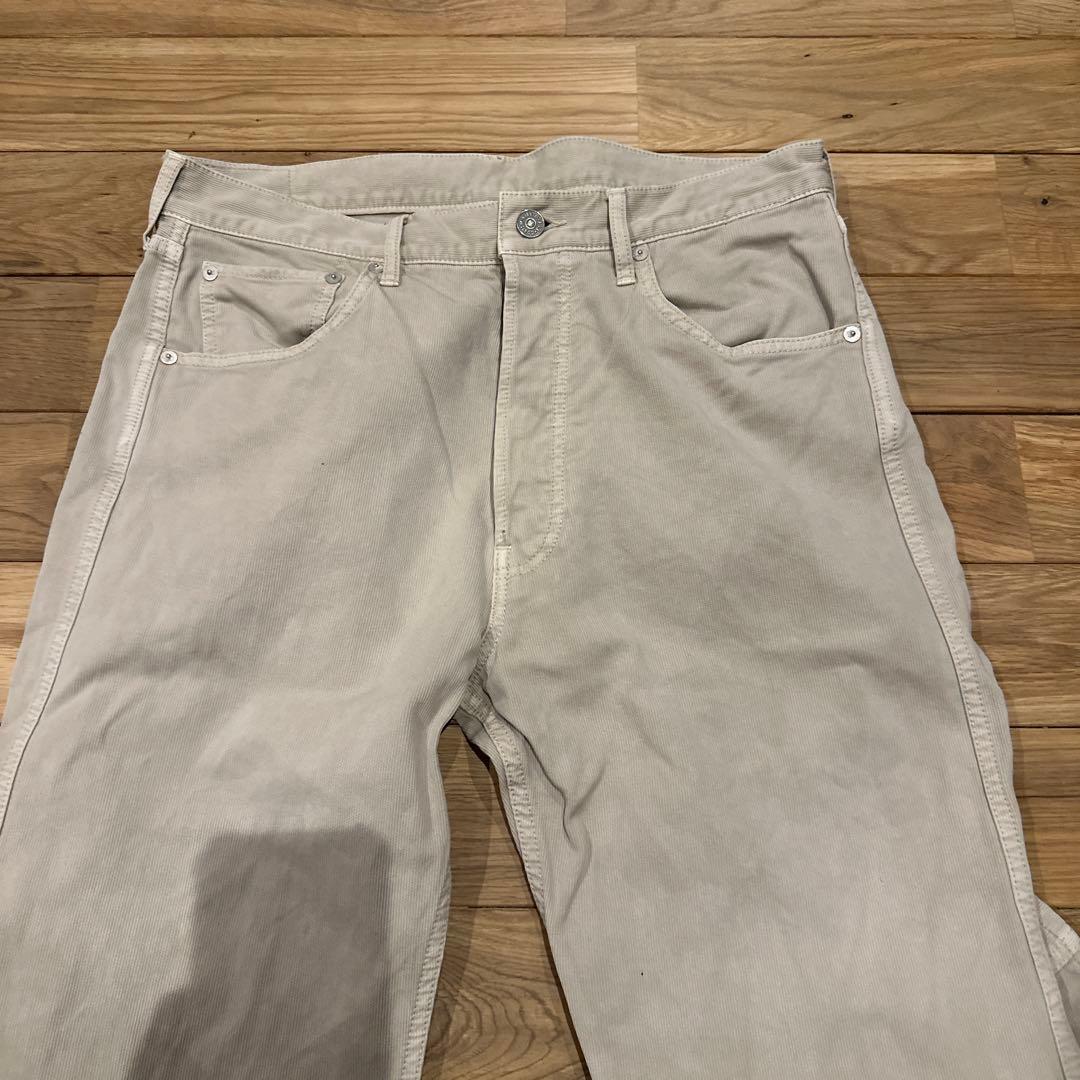 パンツ visvim 01 G.CORDS DMGD