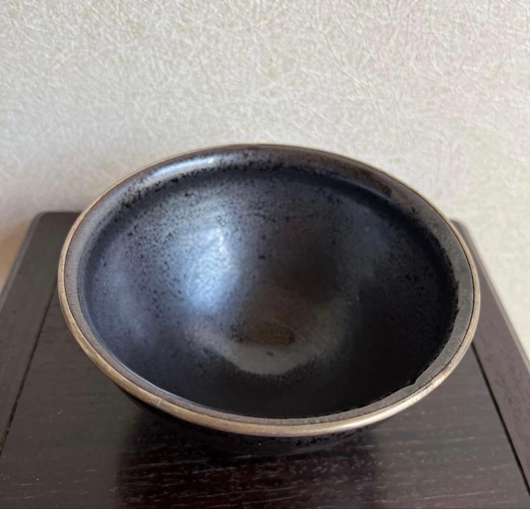 天目台　油滴天目　茶碗　セット　香舟