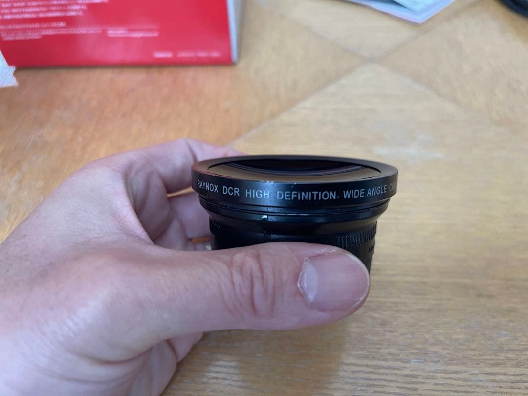 Canon iVIS HF M51 ビデオカメラ raynox 0.7倍レンズ