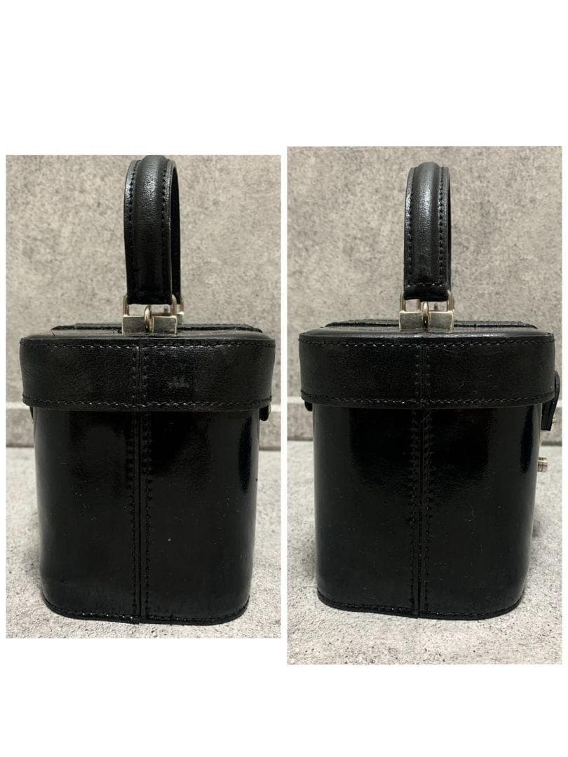 希少 フェンディ FENDI バニティバッグ レザー 2way ハンドバッグ