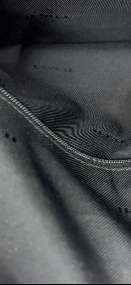 ☆美品☆ COACH コーチ トートバッグ ブラック レザー　A4 ビジネス