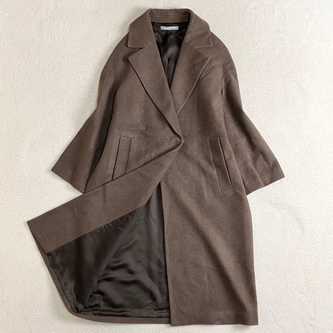 はるです！セオリーリュクス　オーバーサイズ　ダブルブレストチェスターコート