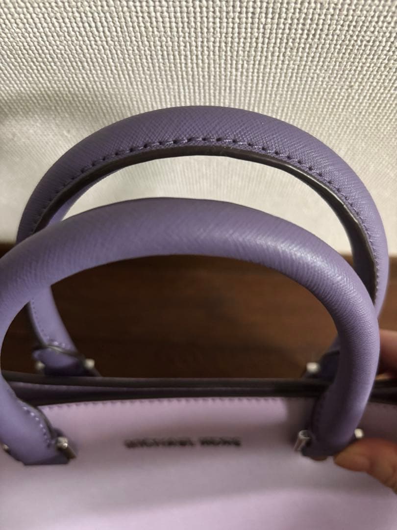 （未使用品）マイケルコース ハンドバッグ ショルダーバッグ　パープル　ラベンダー