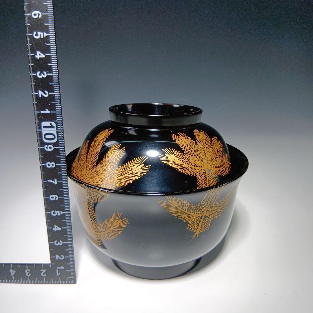 最終値下げ輪島塗　吸物椀5客　在銘(喜平)作　共箱　 美品