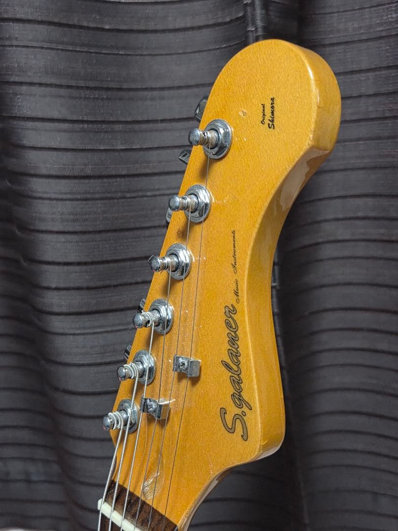 S.Galaner　ストラトキャスター エレキギター ミントグリーン