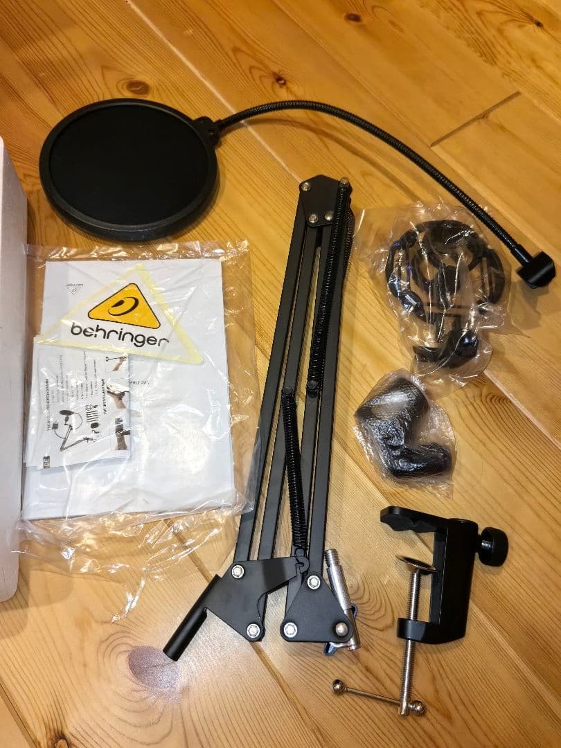 BehringerU-PHORIA セット＋マイクアーム マイクスタンド