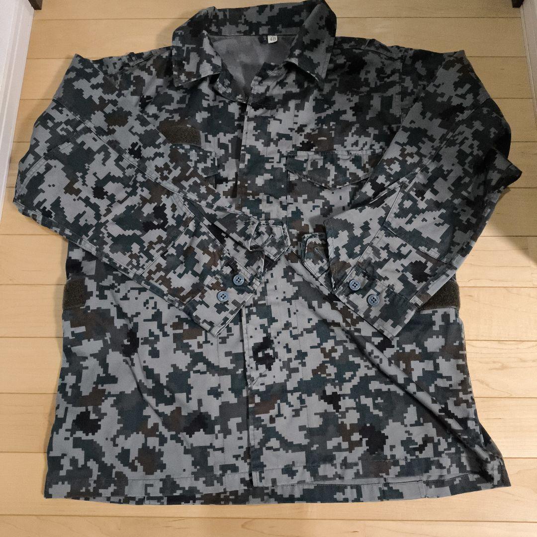 PX品　航空自衛隊迷彩　戦闘服上下　サイズ4B ワンウォッシュ上等品