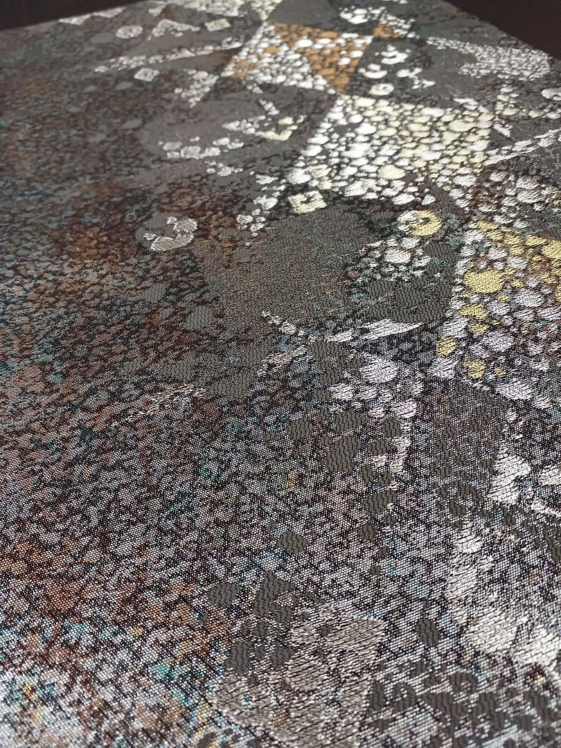 ［六通］袋帯　中古美品　藍染 O-330