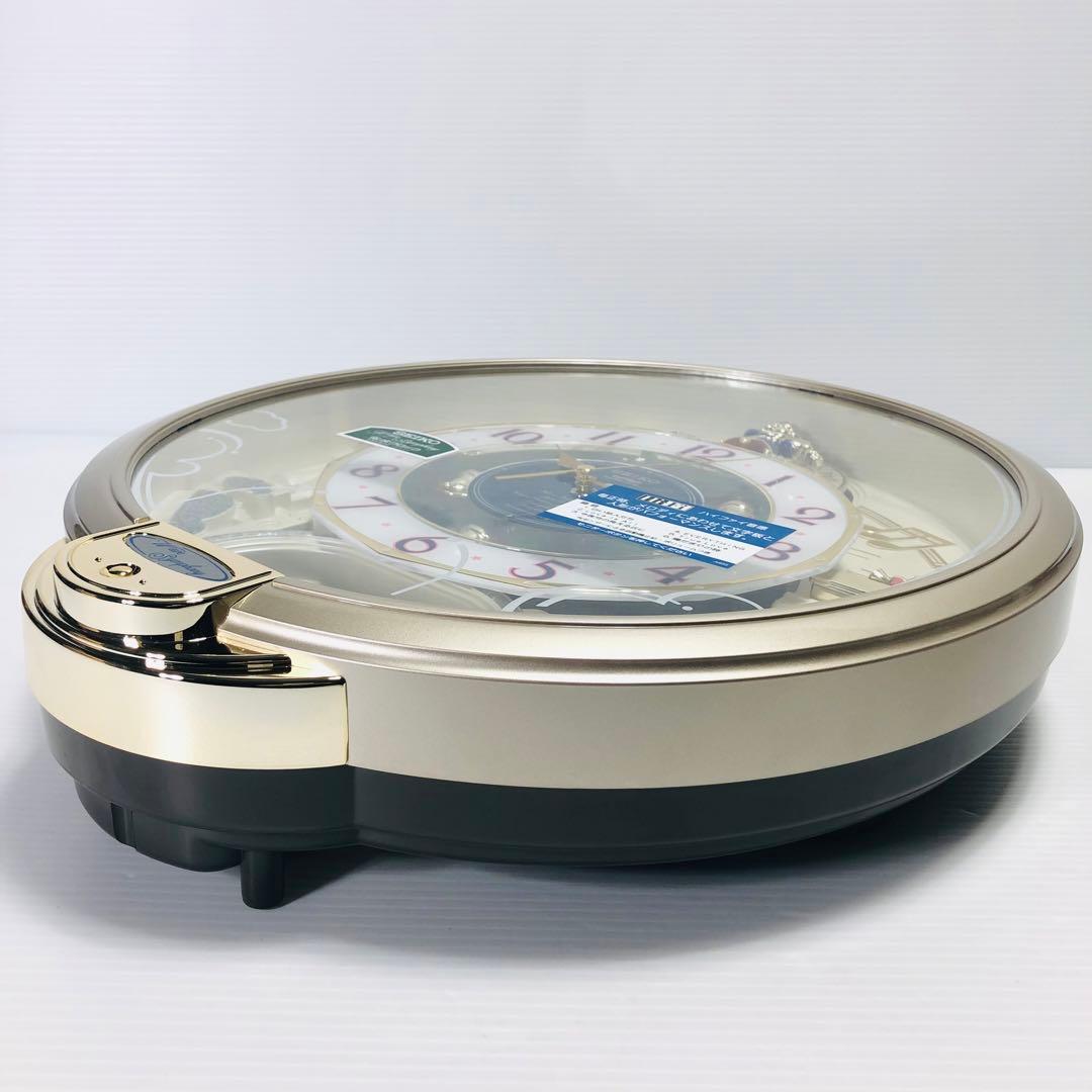 【極美品♪】SEIKO セイコー からくり電波掛け時計 RE555S 電波時計