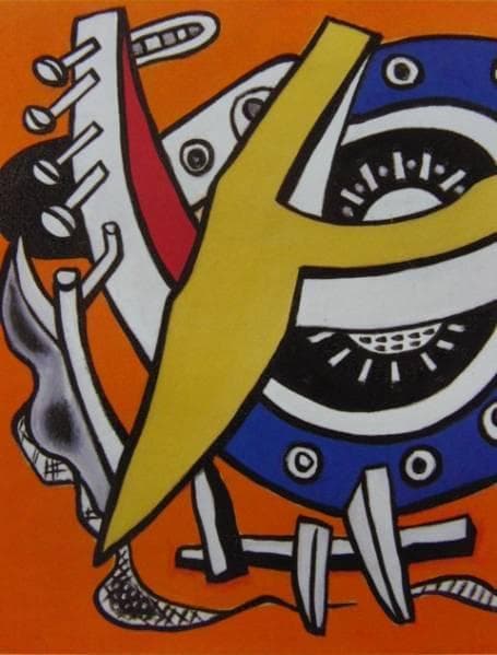 フェルナン・レジェ、「ELEMENT MECANIQUE」、海外版超希少レゾネ