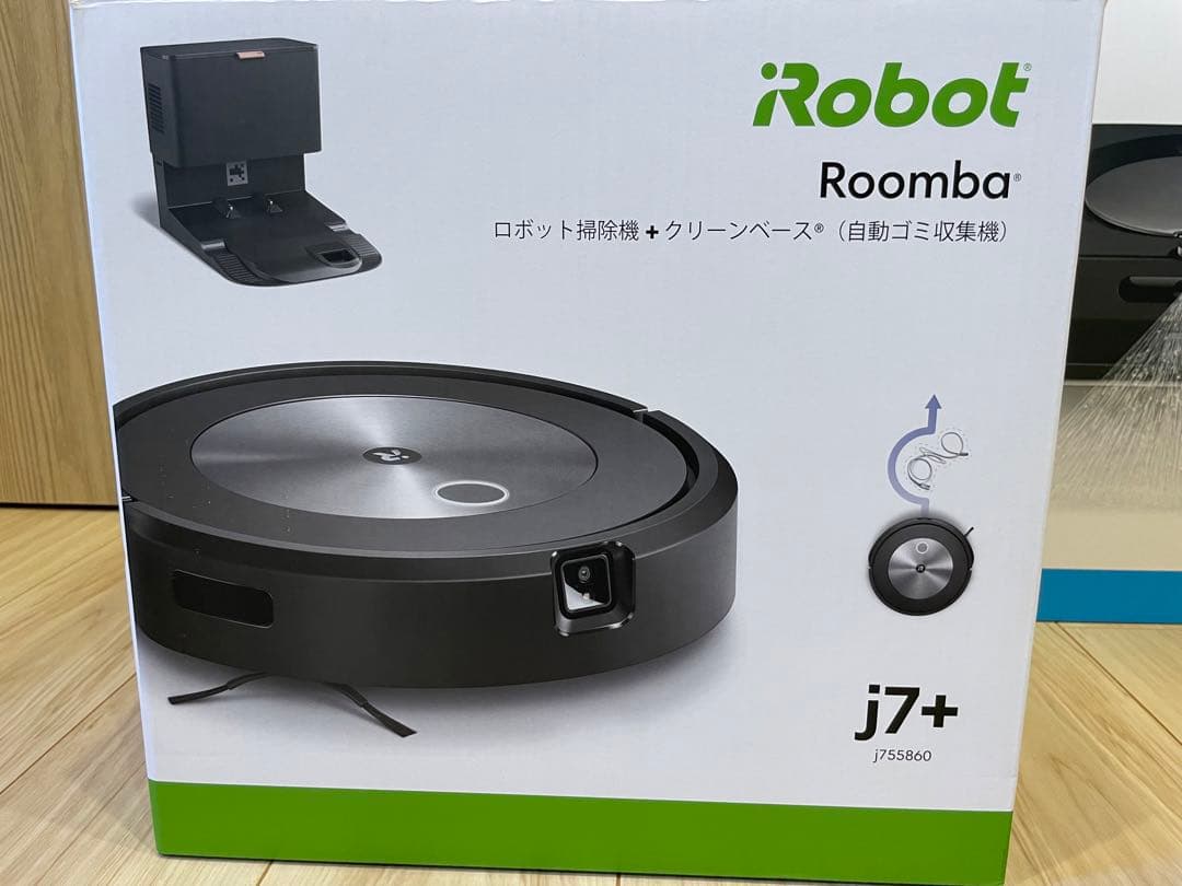ルンバ j7＋ & 新品ブラーバ ジェット m6 グラファイト