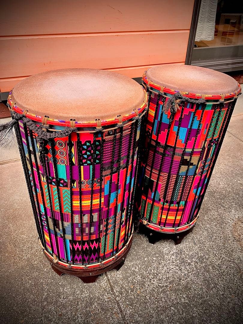 フリースタイルドラムVOD10ケンケニ Afro fabric edition