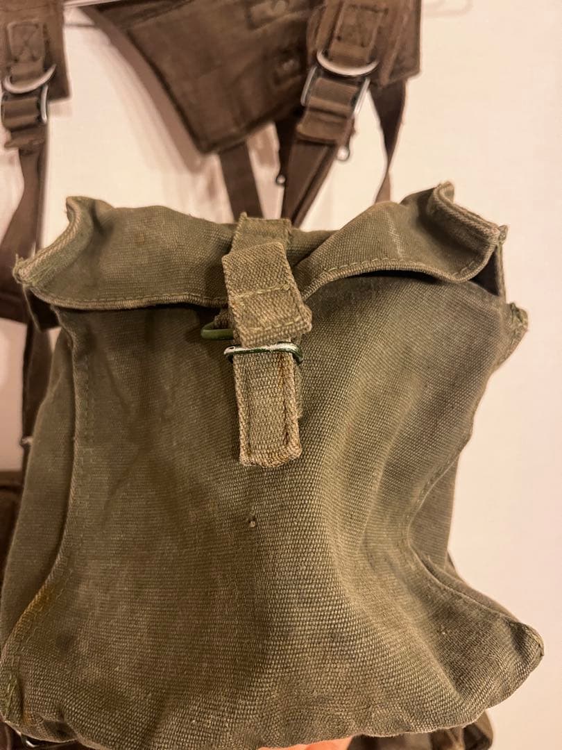 実物　イギリス軍パターン58 (P58) ウェビングセット