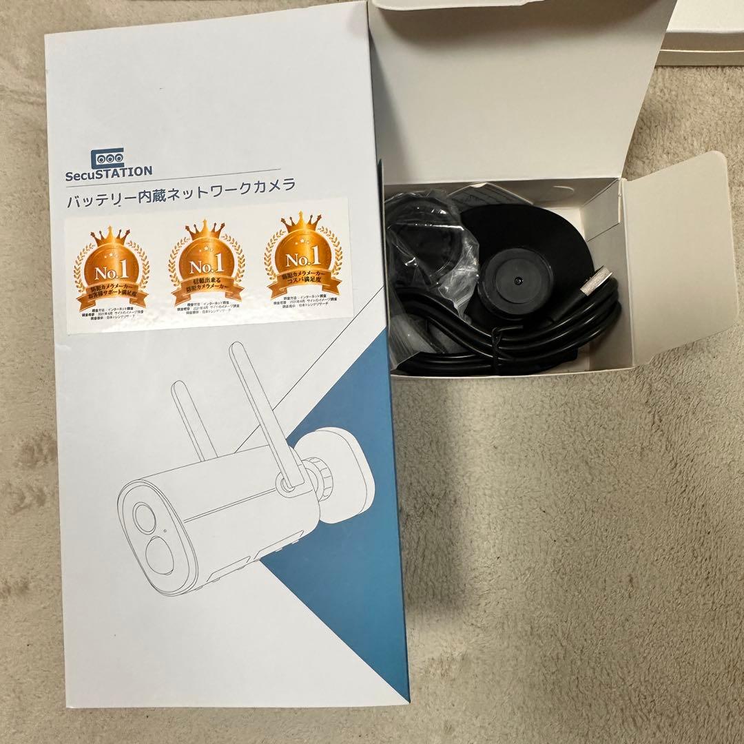 SC-MK82 B 防犯カメラ 充電式無線ネットワークカメラ SC-MU73