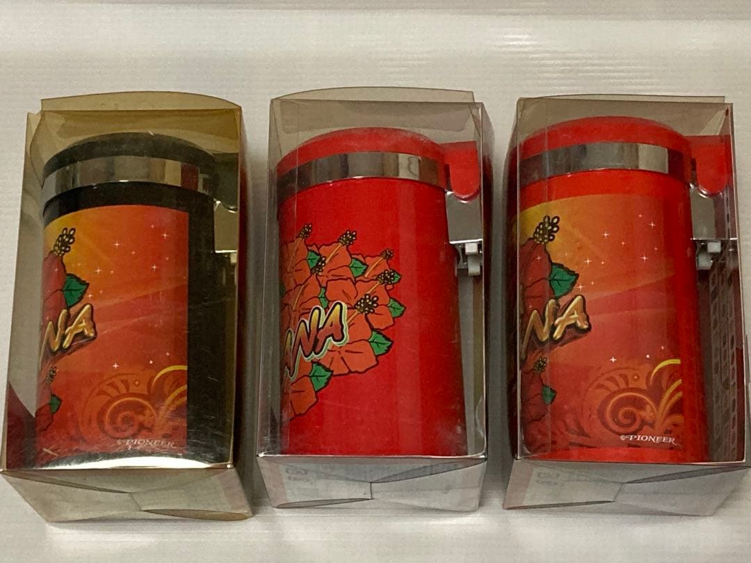 【訳あり新品】パチスロ HANAHANA ハナハナ 灰皿 ３個 アッシュトレイ