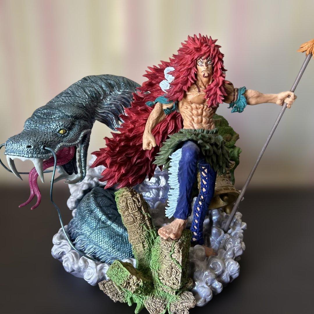 一番くじワンピース 造形王　B賞　シャンドラの戦士　カルガラメタリック彩色ver