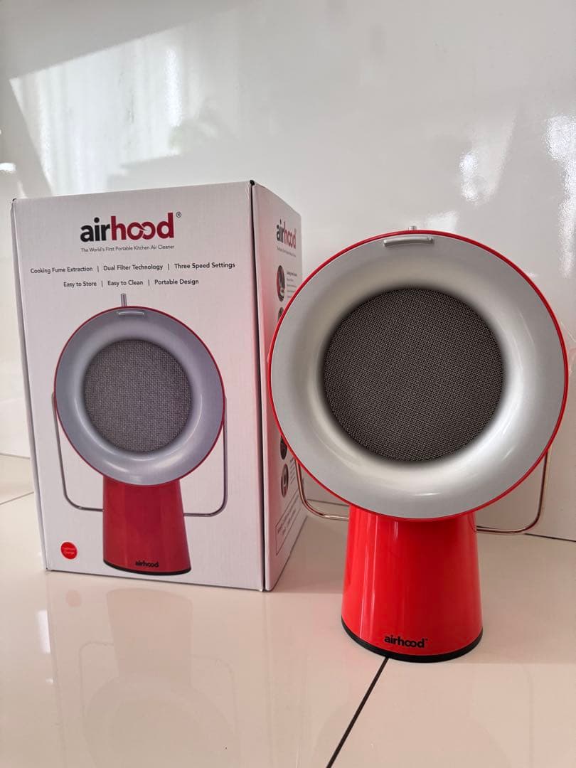 エアフード airhood AH-01AJ 卓上換気扇 ポータブルレンジフード