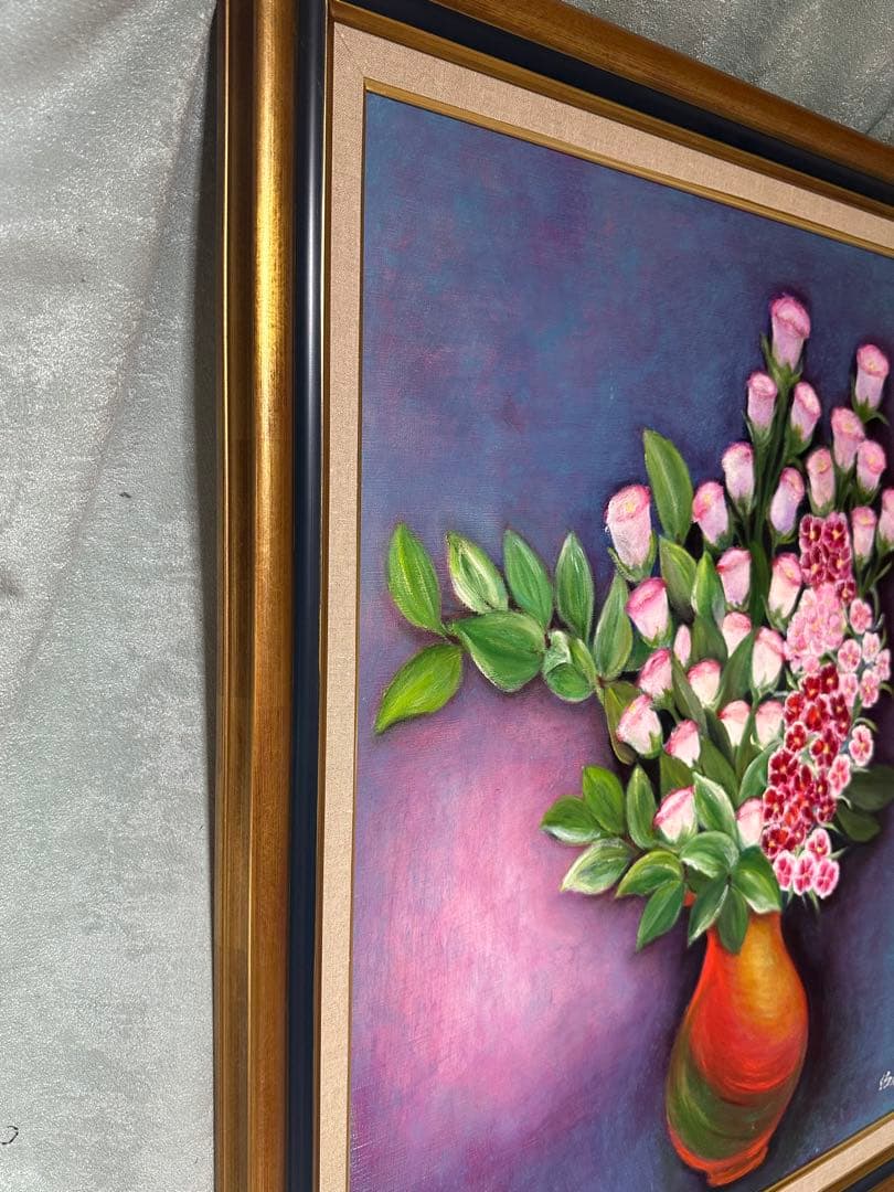 額縁　絵画油彩　Ｆ20号キャンバス　絵画　日本画　展覧会用　個展　美術品　ア-ト