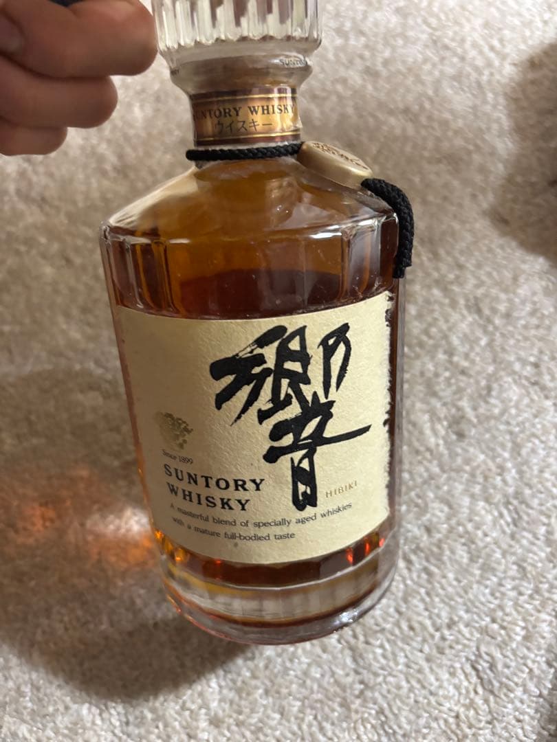 響 since1899 700ml 裏面ゴールドラベル　クリスタルキャップ箱無し