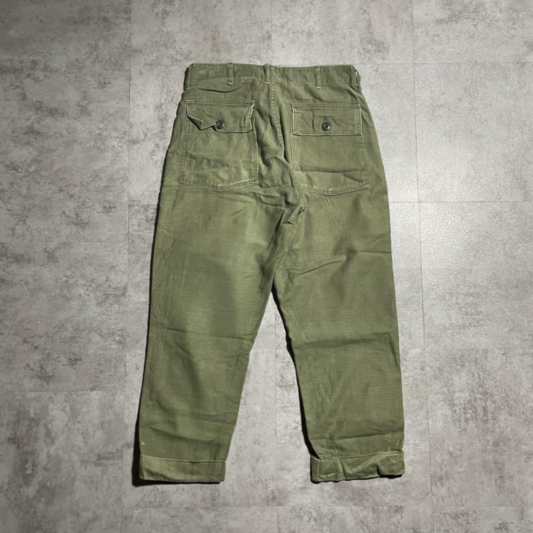 70s アメリカ軍 実物 0G107 baker pants 30×29