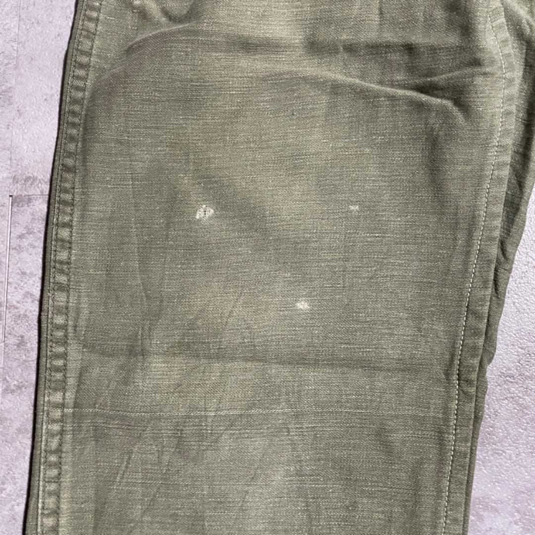 70s アメリカ軍 実物 0G107 baker pants 30×29