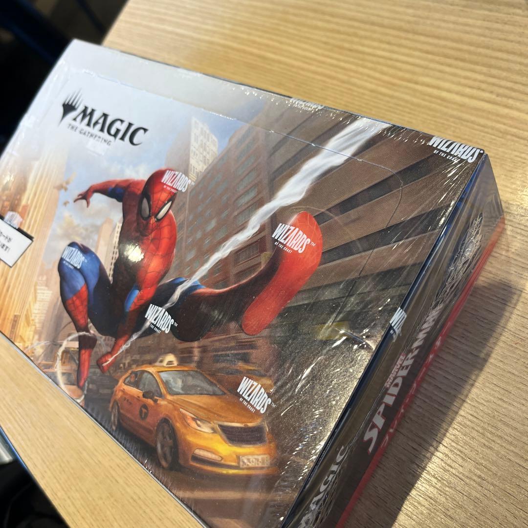 新品未開封 シュリンク付き MTG スパイダーマン プレイブースター 1box