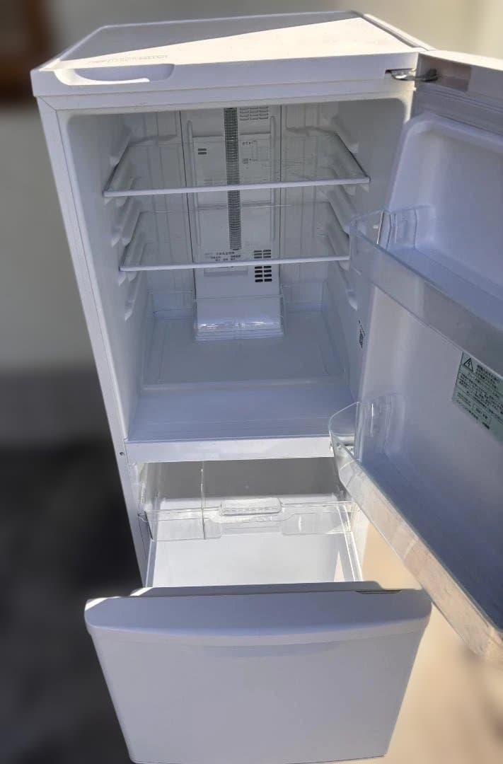 パナソニック ノンフロン冷凍冷蔵庫 NR-B14DW-W 2021年製