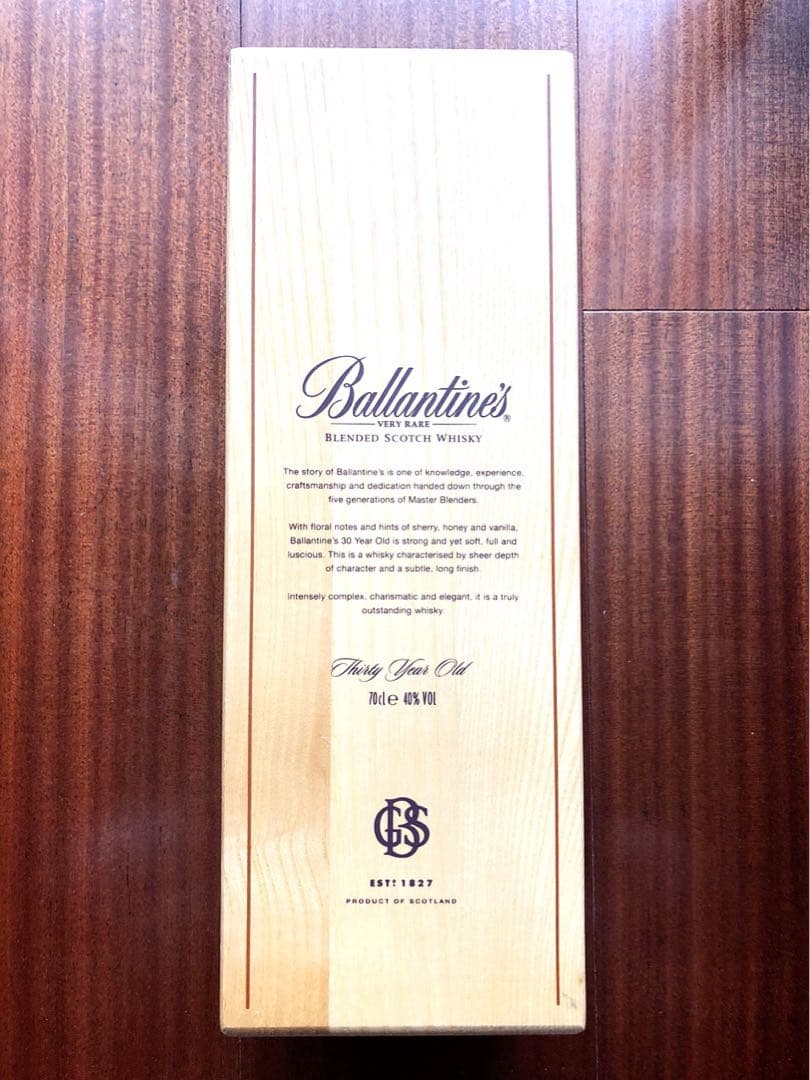 バランタイン30年 Ballantine's 30year's