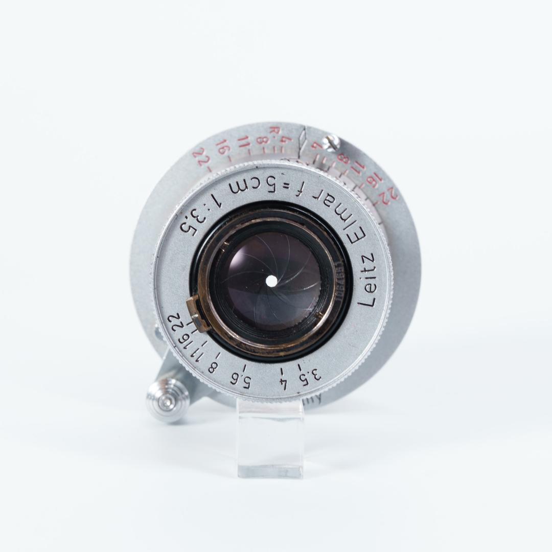 美品！赤エルマーダイヤ入！Redscale Elmar 50mm F3.5
