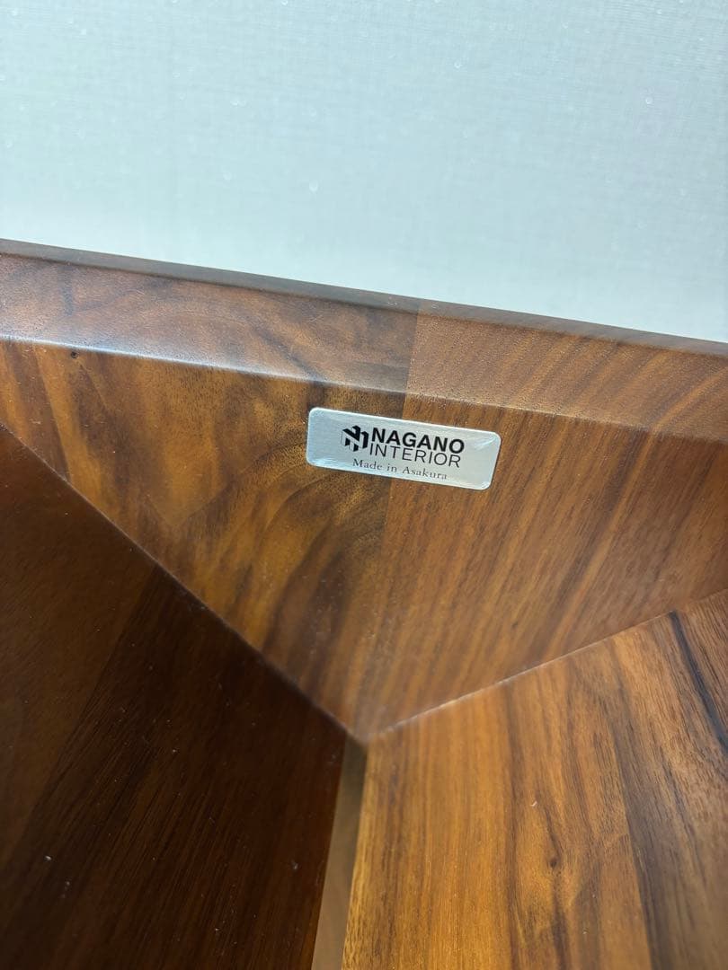 ナガインテリア　サイドテーブル　ウォールナット