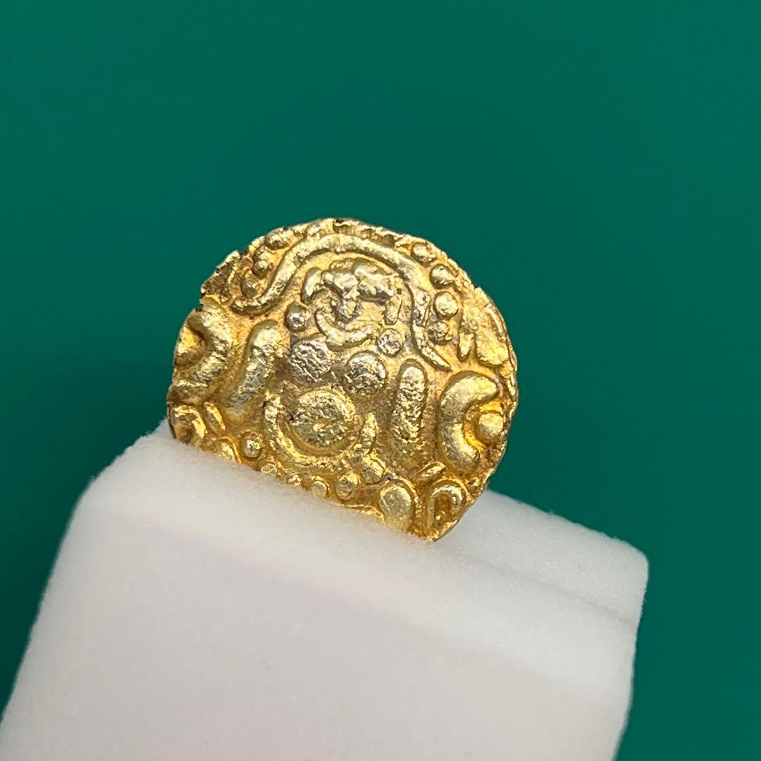 4½マシャ・ディナール金貨 古代インド カラチュリス朝 No.2110