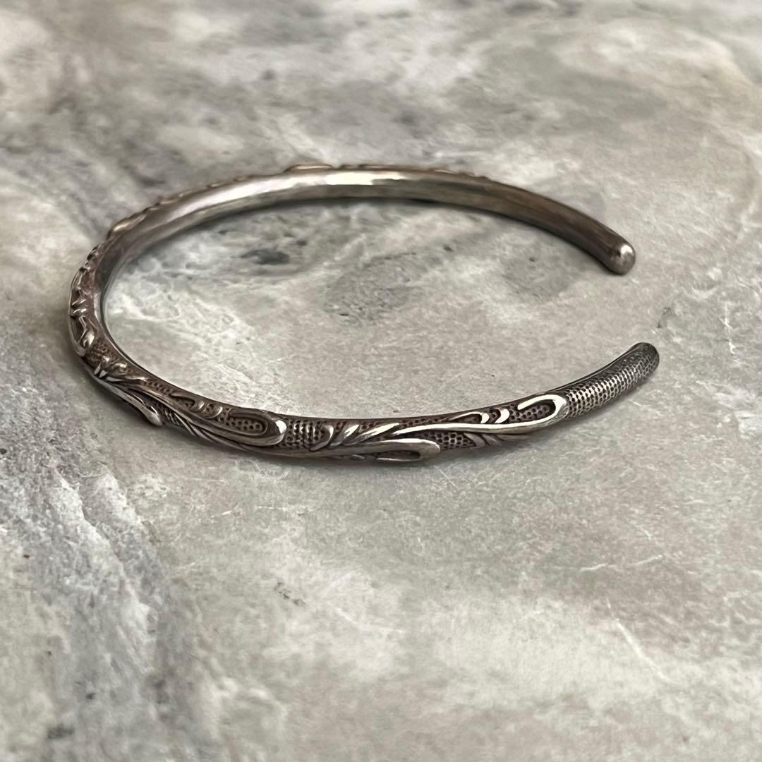 ヴィンテージ アイヴィー バングル ブレスレット ITALY VINTAGE