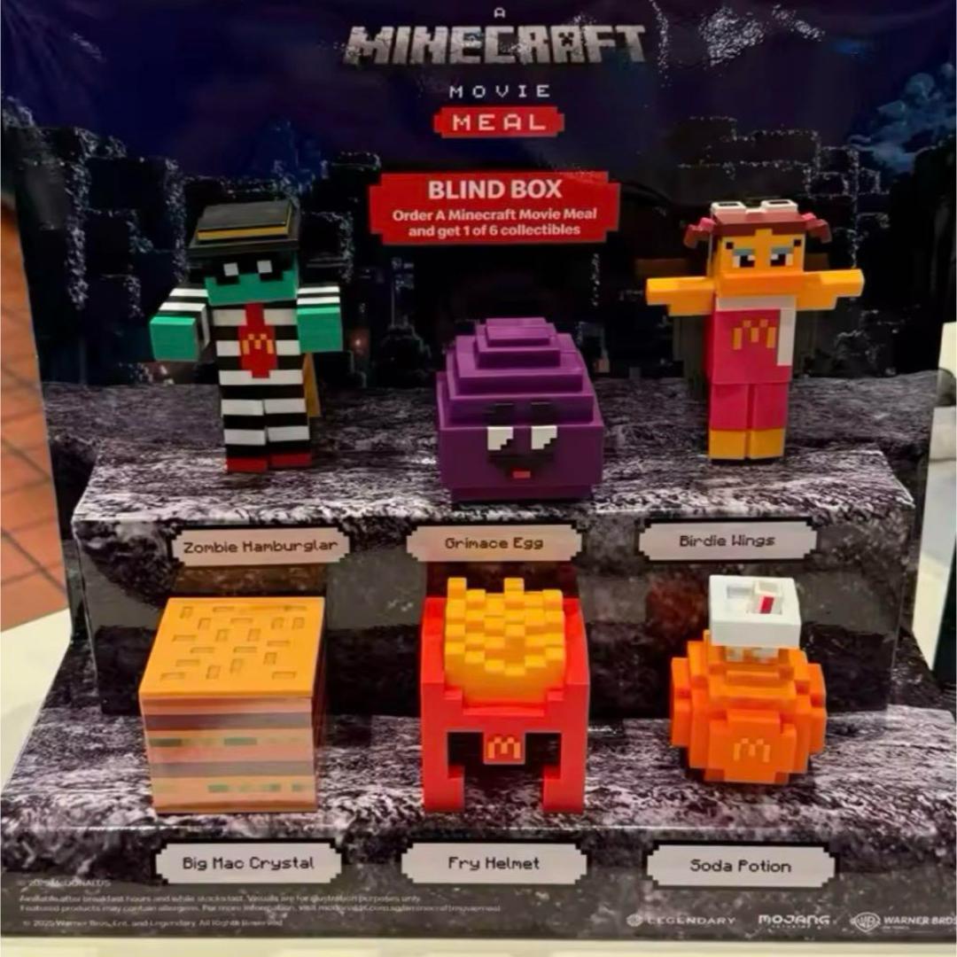◆新品◆コンプ◆海外限定マクドナルド キャラクター マイクラ コラボ フィギュア