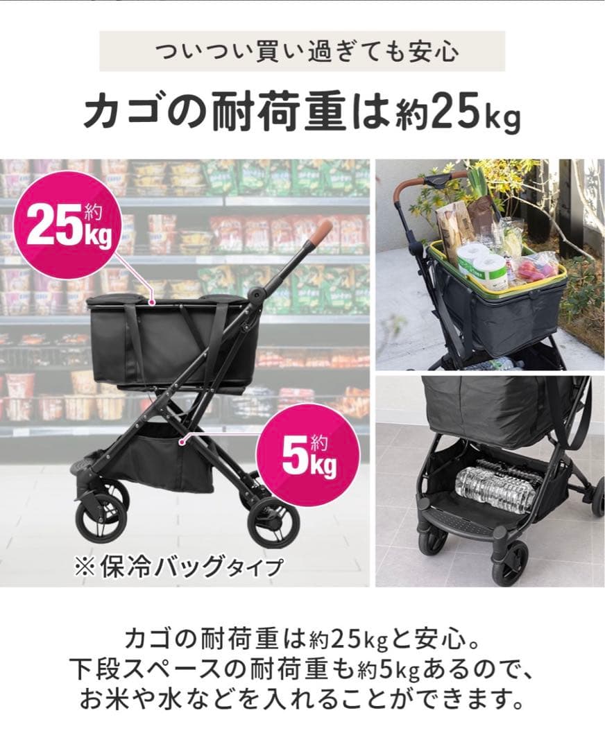 保冷バッグタイプ ショッピングカート