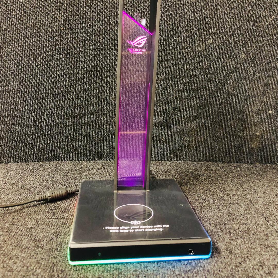 【送料無料】ASUS ROG Throne Qi ヘッドセットスタンド