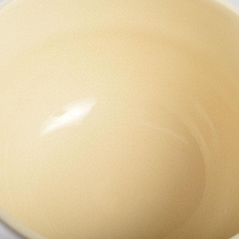 茶道具　山本蓼作　色絵　亥親子文　干支　茶碗　共布共箱　C　8773