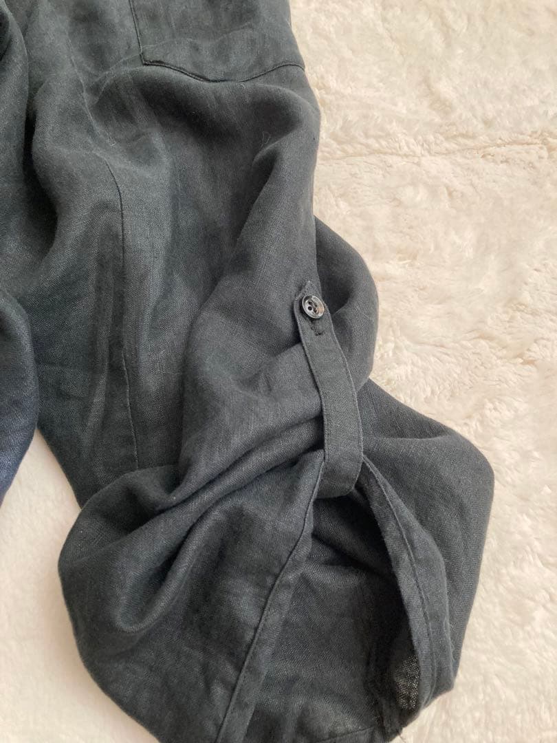 希少！入手困難　Y2K 本物　PPFM リネン　サルエルパンツ　2way 黒