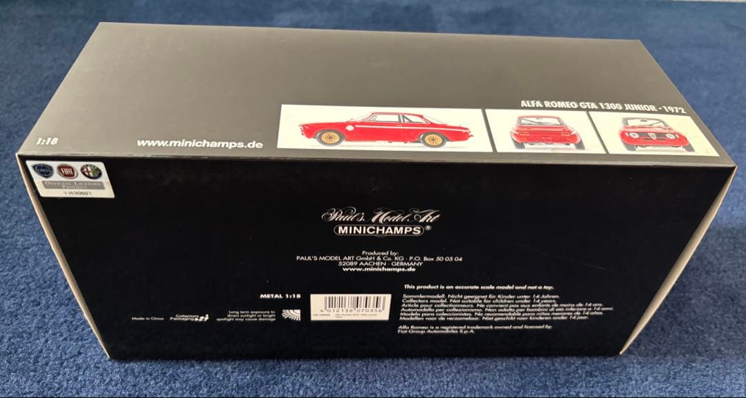 PMA製 アルファロメオ GTA 1300ジュニア 1972 1:18