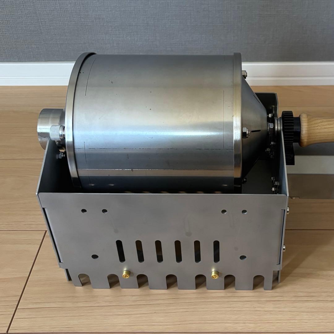 美品 コーヒーロースター 電動 焙煎機 ステンレスドラム artisan